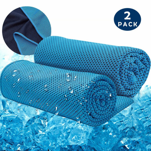 Lot de 2 Serviettes Rafraîchissantes