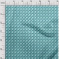 thumbnail image 3 of oneOone Georgette Viscose Turquoise Green Fabric Check Fabric For Sewing Printed Craft Fabric By The Yard 42 Inch Wide, 3 of 4