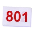 thumbnail image 1 of S SERENABLE Running Bib Competitor Numbers Sports Bib for Running Basketball Race Events 801 to 900, 1 of 1