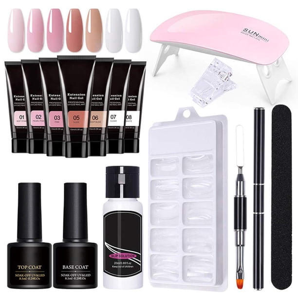RYRDWP Nail extension gel set, nails nail kit, nail polish, colour