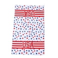 thumbnail image 2 of Independence Day Polyester Platter Towel Kitchen Rag Red White Blue Design, Kitchen Table Cover, Patriotic Decor, Durable Cleaning Cloth, Festive Event, Holiday Gathering, Washable Fabric,, 2 of 5
