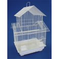 thumbnail image 1 of Pagoda Small Bird Cage in White, 1 of 1