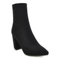 thumbnail image 4 of Womens Fashion Leopard Print Pullover Boots Socks Boots Ankle Boots, 4 of 9