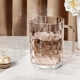 thumbnail image 4 of HOZADOIE Polyethylene Terephthalate Mouthwash Cup Storage & Organization Toothbrush Cup with Handle High Value Couple Wash Cup Tooth Cup Transparent Mouthwash Cup, 4 of 6