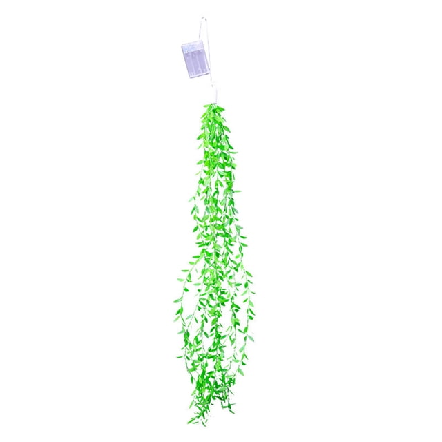 Herunwer Leaf Curtain String Light, 100cm Wall-Mounted LED Fairy Light with Remote Control