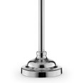 thumbnail image 2 of Benzara BM240451 Table Lamp with Starburst Crystal Accent, Gray & Silver, 2 of 5