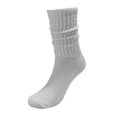 thumbnail image 2 of XIAQUJ Socks Solid Color Crew Socks Colorful Lightweight Cotton Socks Stockings Grey One Size, 2 of 4