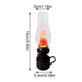 thumbnail image 3 of Vintage Night Light With Button Battery  Flameless Candle Holder Kerosene Candle Light  Table Lamp Bedside Decoration Prop, 3 of 6