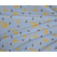 thumbnail image 4 of oneOone Polyester Lycra Fabric Honeycomb & Honey Bee Insect Printed Craft Fabric BTY 56 Inch Wide, 4 of 4
