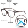 thumbnail image 2 of Blue-Light-Blocking-Reading-Glasses-Charcoal-2-75-Magnification-Computer-Glasses, 2 of 6