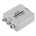 thumbnail image 1 of Adaptateur Vidéo Mini RCA AV CVSB vers RF Supporte Switcher TV RF 67.25/61.25MHz, 1 of 9