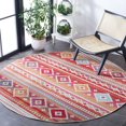thumbnail image 1 of Safavieh Montage Jovana Geometric Outdoor Area Rug, 1 of 7