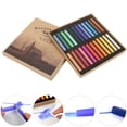 thumbnail image 1 of Colorful Chalk Set, Fluorescent Crayons Disposable Hair Dying Rod Painting Chalk Set Painting Crayons for Chalkboards Signs Windows  Glass Mirrors, 1 of 7