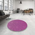 thumbnail image 4 of Ahgly Tapis Rectangulaire Lavable en Machine Intérieur Transitionnel Moyen Violet Rouge Rose, 7 Pieds x 9 Pieds, 4 of 7