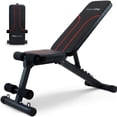 thumbnail image 1 of Adjustable Workout Bench - Foldable Weight Bench Press for Full Body Strength Training, Weights for Home Gym, Exercise Equipment, Bench Press, Workout Equipment - Black, 1 of 8