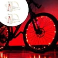 thumbnail image 1 of 2 Tire Pack LED Bike Wheel Lights Ultra Bright Waterproof Bicycle Spoke Lights, 1 of 7