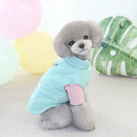mtvxesu Summer Dog Clothes, Dog three-color traction cotton vest Teddy Hiromi cute pet dog clothes Pet Day Sale