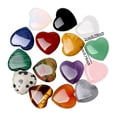 thumbnail image 5 of Natural Crystal Heart Shape Ornaments Set - Gemstone Art Collection, 5 of 5
