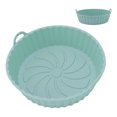 thumbnail image 1 of Doublure en Silicone pour Friteuse à Air Chaud, 2 Pcs Paniers en Silicone Réutilisables Antiadhésifs pour Friteuse à Air, Pots en Silicone Pliables Ronds avec Poignée, Accessoires pour Friteuse à Air, 1 of 8