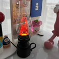thumbnail image 4 of Vintage Night Light With Button Battery  Flameless Candle Holder Kerosene Candle Light  Table Lamp Bedside Decoration Prop, 4 of 6