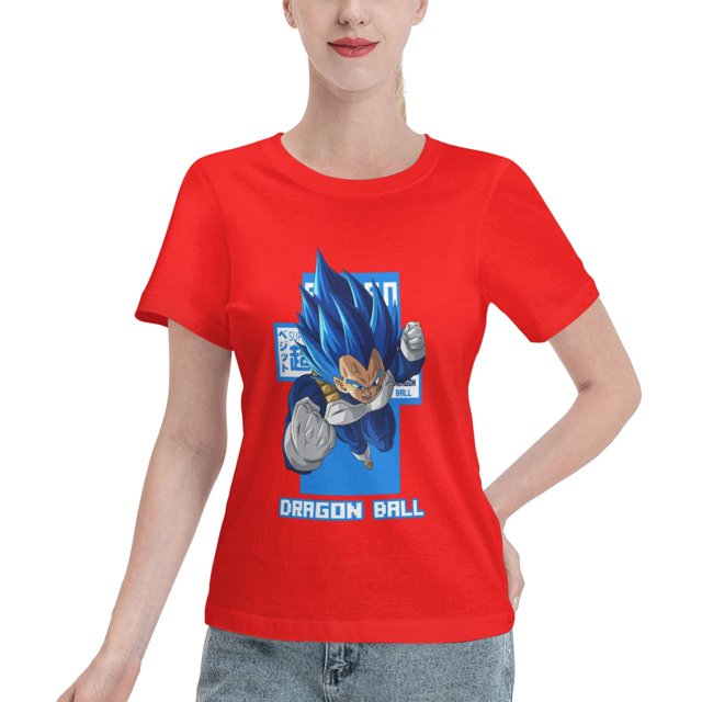 Women's Basic Short Sleeve T-Shirt Super Saiyan