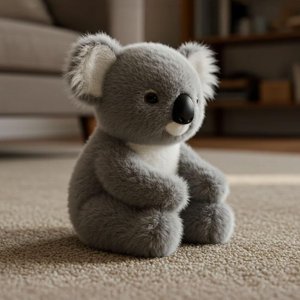 Poupées populaires & Accessoires Jouets en peluche de Koaly Émotionnelle sur demande Jouet en peluche souple pondéré de Koala pour enfants Adultes en peluche Koala Jouet que les mouvements maturaux comme un réel pour enfant