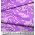 thumbnail image 2 of Soimoi Georgette Viscose Fabric Flower Artistic Print Fabric by Yard 42 Inch Wide, 2 of 3