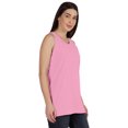 thumbnail image 2 of Inkmeso Débardeurs Sans Manches Unis pour Femmes à Encolure Dégagée T-shirt d'Été Décontracté, 2 of 8