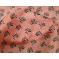thumbnail image 4 of oneOone Silk Tabby Fabric Paisley Block Printed Craft Fabric BTY 42 Inch Wide, 4 of 4