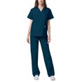 thumbnail image 3 of Adar Mens Medical Scrubs Set Medical Uniforms - Roomy Fit (30 Colors), 3 of 7