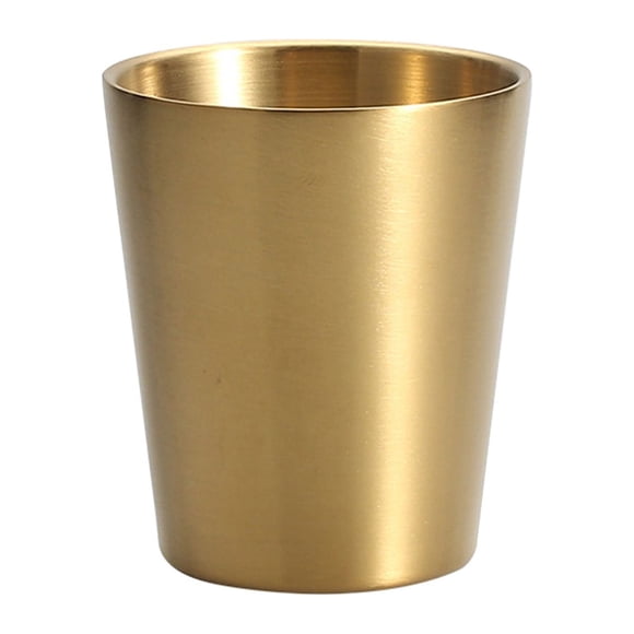 Stainless Steel Cups Shatterproof Cup Tumblers Metal Drinking Glasses For Bar Home Restaurant