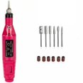 thumbnail image 1 of Machine à Ongles Électrique Professionnelle, Trousse de Manucure (15000 Tr/min) Rouge Rosé, 1 of 7
