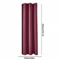 thumbnail image 3 of Chmadoxn Home Decor, Room Decor, Curtains Curtain Panel Pair 39 Inch W X 78 Inch L Curtain Set Stacking Elegant Curtains For Bedroom Curtains Round Hole Curtains Polyester Solid Color Curtain Fabrics, 3 of 6