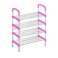 thumbnail image 2 of TopLLC Shoe Rack, Shoe Rack Organizer Shoe Rack-multi-layer- Economical Entrance Assembly-multifunctional Plastic-4-layer Storage-wrought Iron Dormitory Storage Rack shoe rack, 2 of 5