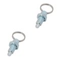 thumbnail image 1 of Dalazy Spring Loaded Index Plunger with Convenient Ring Pull Reliable Locking Mechanism M16-8 Galvanized Steel 2Set, 1 of 1