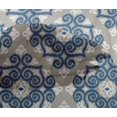 thumbnail image 4 of oneOone Viscose Chiffon Fabric Swirl Ikat Printed Craft Fabric BTY 42 Inch Wide, 4 of 4