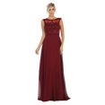 thumbnail image 1 of Elegant Lace Chiffon Dress, 1 of 4