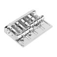 thumbnail image 3 of Ensemble de Chevalet Basse, Plus Grand Espacement des Cordes Chevalet Basse Électrique Selle 4 Cordes Taille Compacte pour la Classe de Musique pour la Réparation, 3 of 8