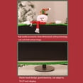thumbnail image 4 of Birdeem Christmas Decorations for the Home, 1 Pack Christmas Computer Monitor Border Cover Tv Monitor Cover Elastic Laptop Computer Cover for Xmas Home Office Computer Decoration, 4 of 5