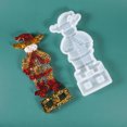 thumbnail image 1 of Yhmxh Kitchen Gadgets Baking Supplies Cake Decorating Supplies Baking Tools DIY Crystal Epoxy Christmas Setting Table Christmas Tree Snowman Setting Table Decoration Three-dimensional Silicone mold, 1 of 2