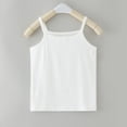 thumbnail image 4 of WEIYLL Girls Tank Tops Racerback Crop Soild Sleeveless Sports Summer Spaghetti Kids Clothing for 4-5 Years, 4 of 4