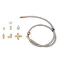 thumbnail image 2 of Oil Feed Line Kit, Reliable High Strength Oil Drain Line Seamless Transfer  for T3 T4 T04E T60 T61 T61 T70, 2 of 8