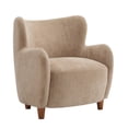 thumbnail image 2 of Noble House Lucia Wingback Armchair,Light Camel, 2 of 7