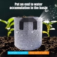 thumbnail image 4 of Wdhugt Breathable Non Woven Fabric Grow Bags For Plants With Handles 7 Gallon Garden Planting Containers For Vegetables E, 4 of 6