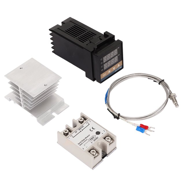 Kit de Contrôle de Température, Thermostat de Chauffage Réglé Réponse Rapide pour Incubateur pour l'Industrie Chimique 25a, 40a