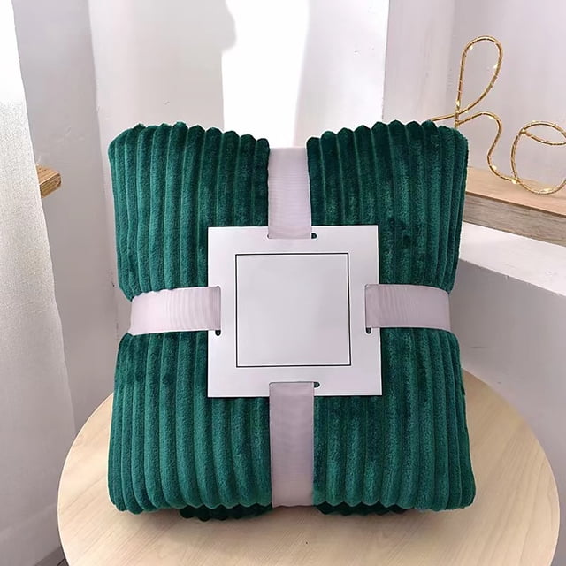 Couverture en Flanelle Douce et Chaude Couverture de Lit Jeté de Sofa