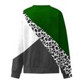 thumbnail image 4 of 2023 Chandail en Molleton Mode pour Femmes 50 % de Réduction Liquidation Col Rond Mode Décontractée Manches Longues Imprimé Chandail en Molleton Haut Blouse, 4 of 5