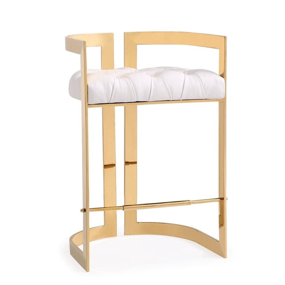Home Gear Curved Armrests Counter Stool