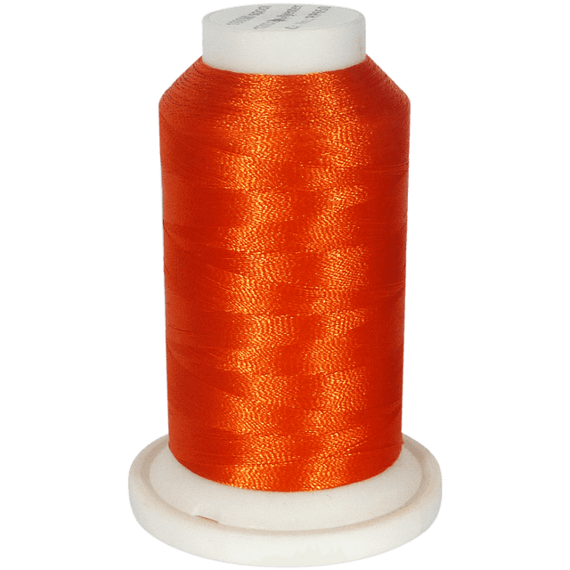 SuperB Fil à Broder en Polyester Orange International, 1000 m