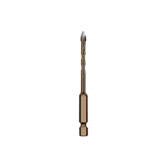 XZNGL Cross Four Blade Drill Bit Ceramic Tile Hexagonal Handle Brick Wall Cement Ceramic Perforated Drill